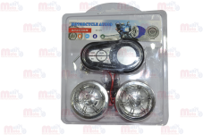 MP3 BLUETOOTH CON BOCINAS ROJO/PLATA.