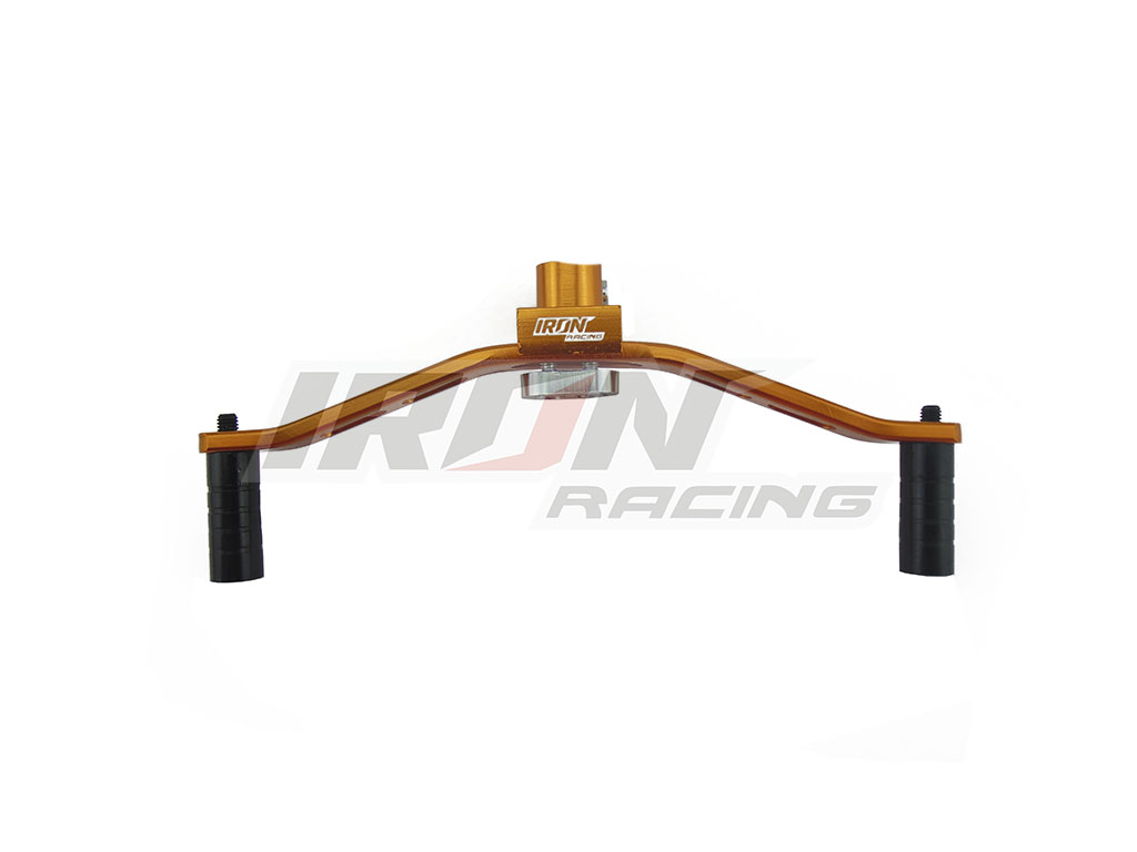 PEDAL CAMBIO DE VELOCIDADES DEPORTIVO IRON RACING FT125/FT150 DORADO