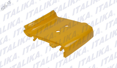 PLACA CONECTORA DE CUBIERTAS AMARILLA CS125, XS125