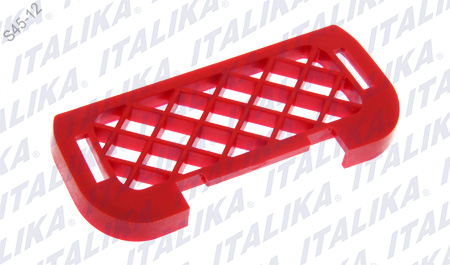 REJILLA FRONTAL ROJA WS175