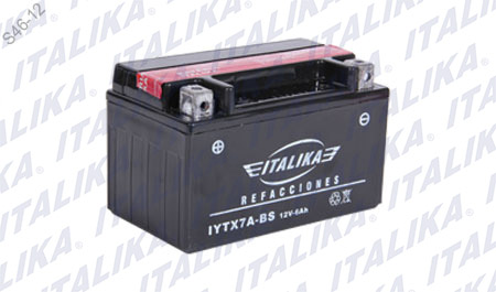 BATERIA YTX7A-BS ITALIKA DS/150/125 DM 150 ITALIKA