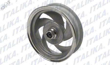 RIN RUEDA DELANTERA (PLATEADO)EX125-T