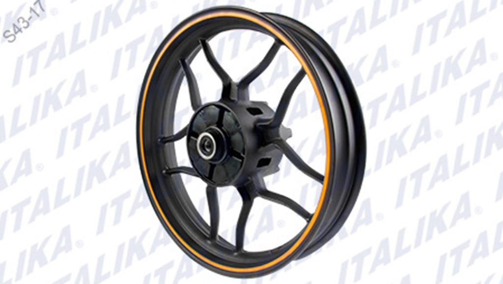RIN TRAS NEGRO 3.00X17 V200