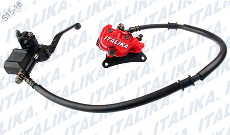 SISTEMA FRENO DEL CALIPER ROJO CON LOGO 170Z