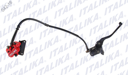 SISTEMA FRENO DEL CALIPER ROJO CON LOGO VORT-X 300