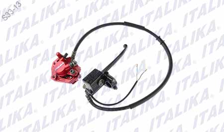 SISTEMA FRENO DEL ROJO ITALIKA WS150, WS150 NF
