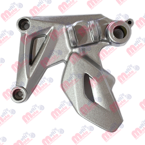 SOPORTE DE POSAPIE DEL DER BAJAJ NS 150, AS 150, NS160 BSIV, NS 200, AS 200