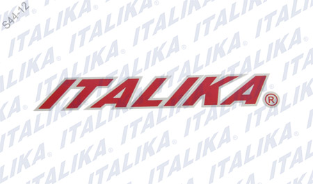STICKER ROJO PARABRISAS RT 200 NEGRO
