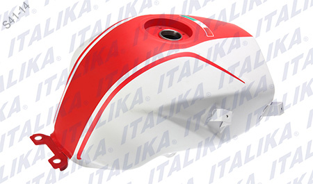 TANQUE COMBUSTIBLE BLANCO ROJO MATE 250SZ