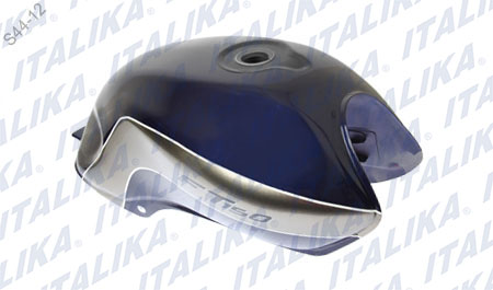 TANQUE GASOLINA AZUL Y PLATA FT150 AZULP