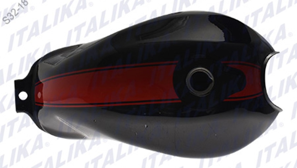 TANQUE GASOLINA NEGRO ROJO FT150G 2017
