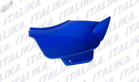 TAPA LATERAL DERECHA FT150 AZUL ITALIKA
