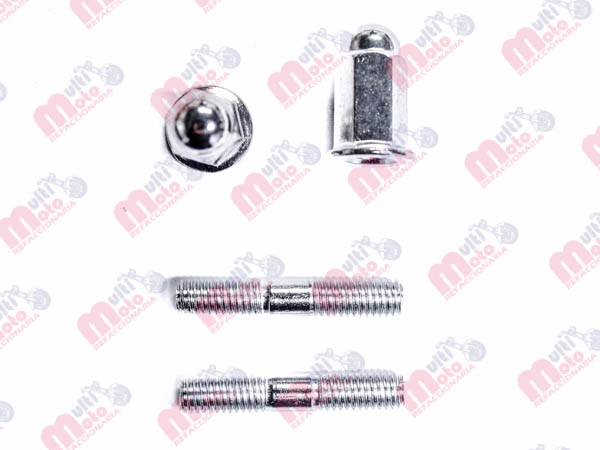 TORNILLO DE MOFLE MOTOCICLETA tuerca corta chica