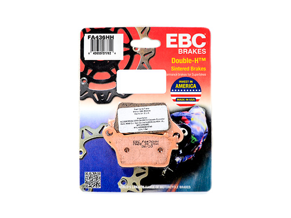 Zapata FA436HH EBC HONDA CBR 600 - 1000/KAWASAKI NINJA ZX6R ZX10R/SUZUKI GSXR 600 - 750 - 1000/YAMAHA YZF R 1 R 6