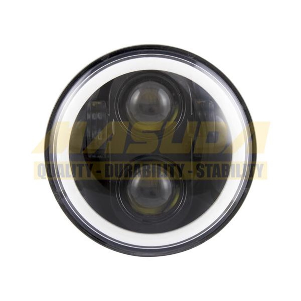FARO 5.75" DELANTERO REDONDO LED OJO ANGEL BLX-C2301 30W*2 10-80V 6500K 6400*2LM