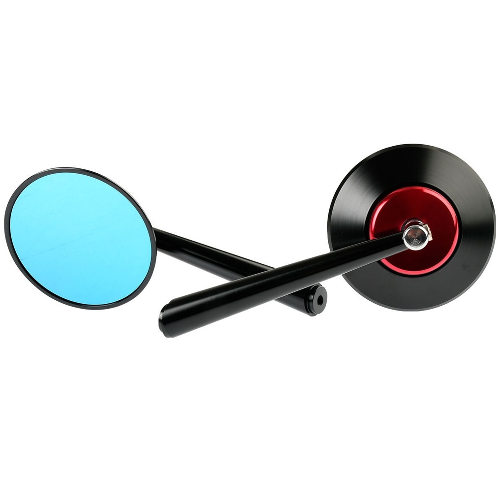 ESPEJOS ITK CIRCULARES NEG-ROJO