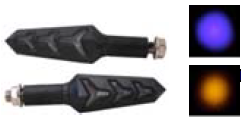 DIRECCIONAL LEDS UNIVERSAL BI-COLOR RUNNING IR0566 LUZ AZUL