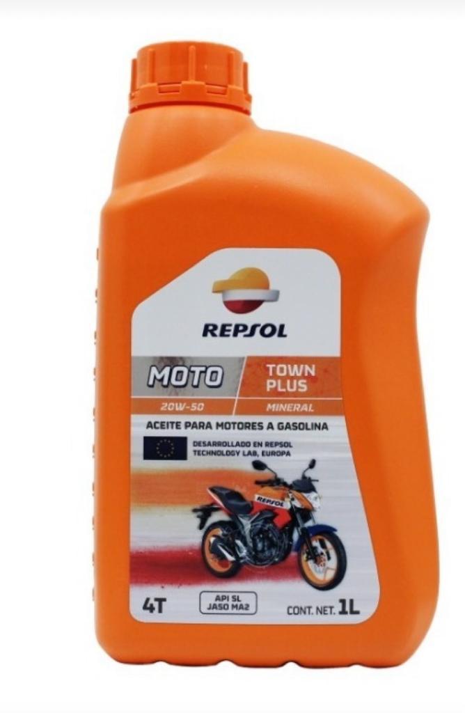 ACEITE REPSOL MOTO TOWN PLUS 4T20W50 SL