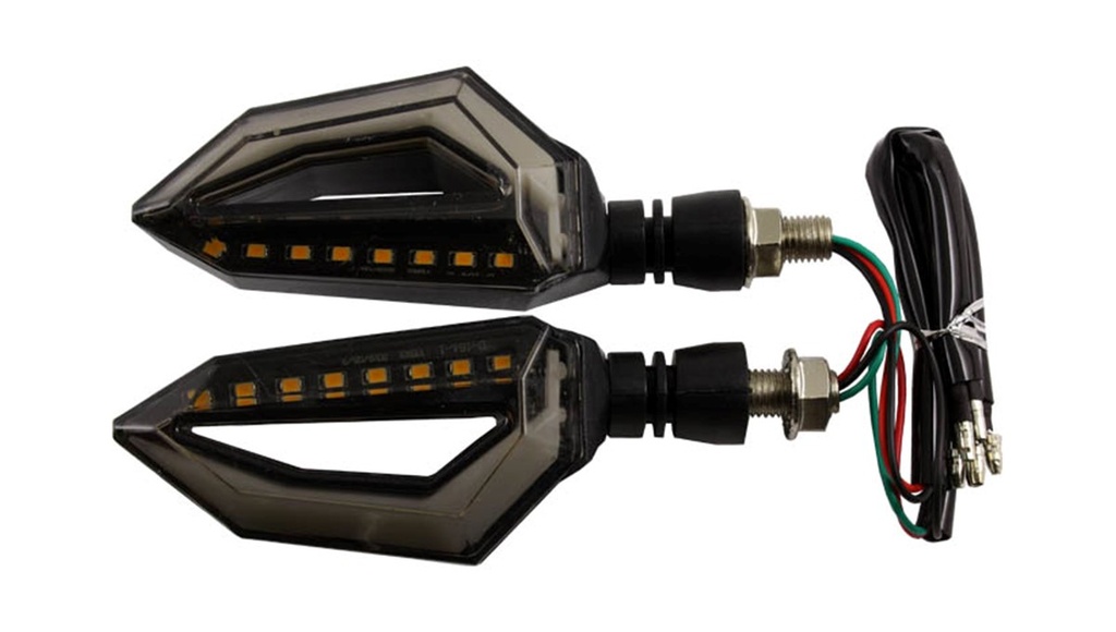 DIRECCIONAL LEDS BI-COLOR RUNNING IR1038 AMARILLO/BLANCO