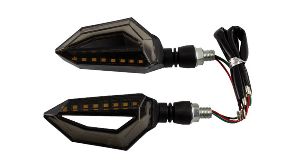 DIRECCIONAL LEDS BI-COLOR RUNNING IR1040 AMARILLO/BLANCO