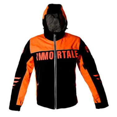 CHAMARRA IMMORTALE URBAN | BLACK/ORANGE