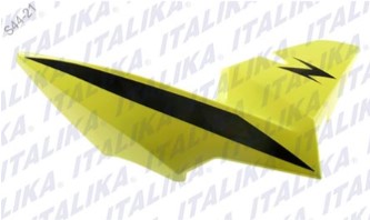 CUBIERTA TANQUE IZQ AMARILLO NEGRO 150Z