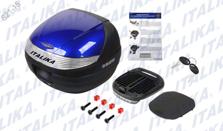 CAJA PORTAOBJETOS AZUL GSC175