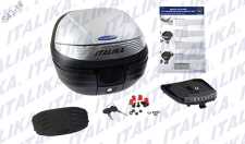 CAJA PORTAOBJETOS PLATA MATE GTS175 LED CAJA