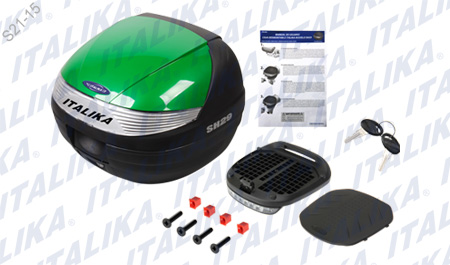 CAJA PORTAOBJETOS VERDE GSC150