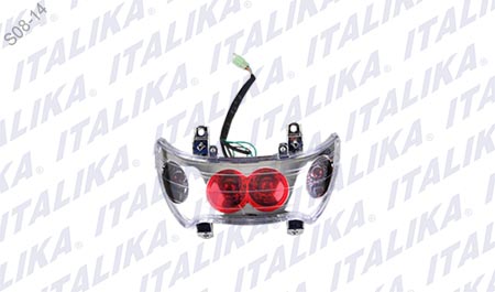 CALAVERA TRASERA CS125 LED