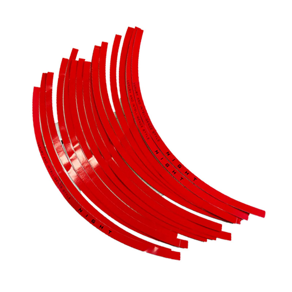 CALCA REFLEJANTE RIN 17/18 ROJA.