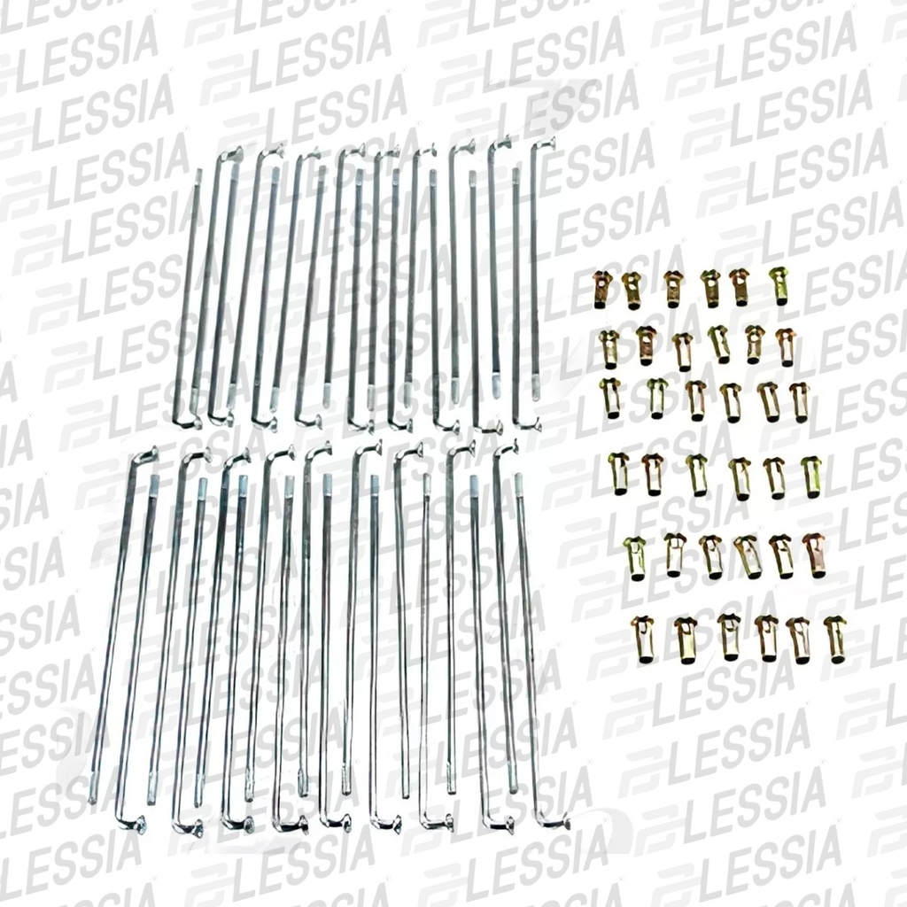 RAYOS DELANTEROS INTERIOR Y EXTERIOR CON NIPLE DM-200 14-18