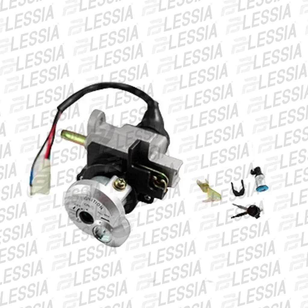 SWITCH INTERRUPTOR DE ENCENDIDO C/JUEGO DE LLAVES Y SEGURO DE ASIENTO 12 Vcc WS-150 SPORT 17-20 / WS-175 SPORT 18-20