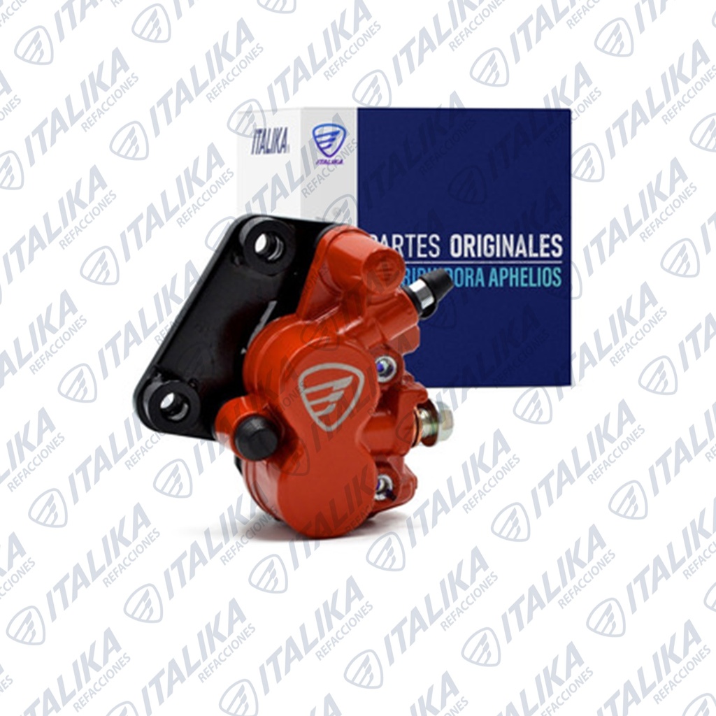CALIPER FRENO DEL ROJO CON ISOTIPO AT110RTLED