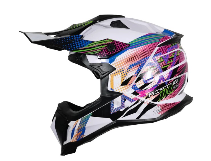 KOV CASCO CROSS RISING IDOL BLANCO XL
