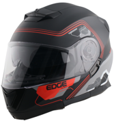 CASCO ABATIBLE JET 2 M4 ROJO MATE  XXL