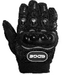 GUANTES EDGE COLOR NEGRO - TALLA L