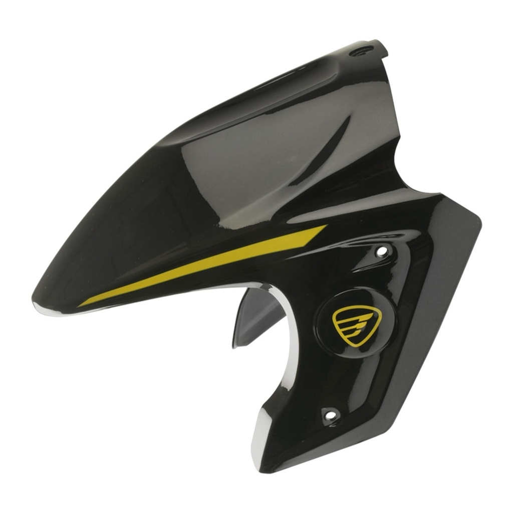 SALPICADERA DEL NEGRO AMARILLO X150