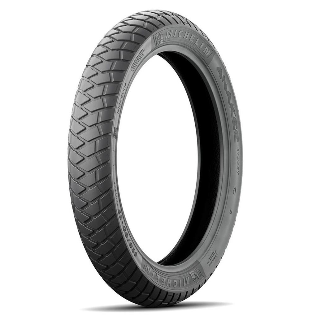 LLANTA DOBLE PROPOSITO MICHELIN 110/90 17 ANAKEE STREET 60P TRAS TL