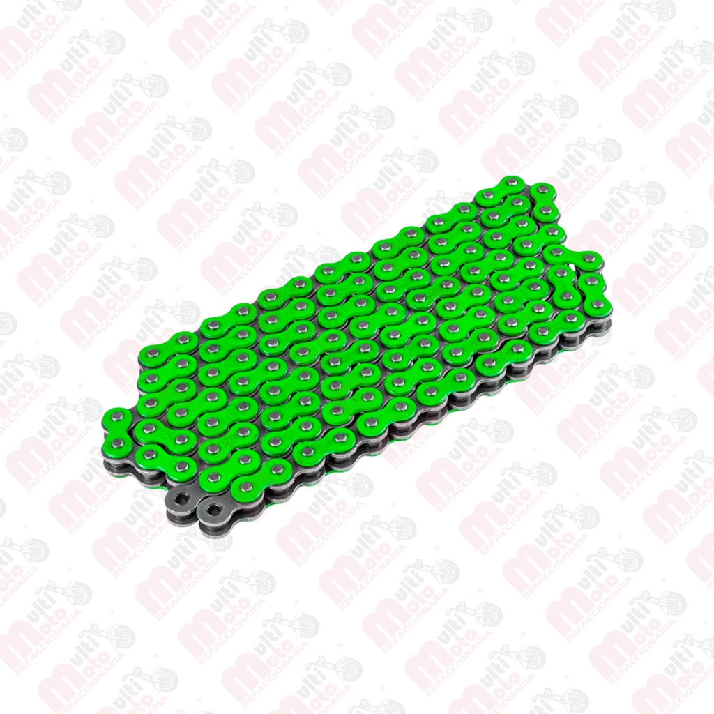 CADENA DE COLOR VERDE 428H-136L
