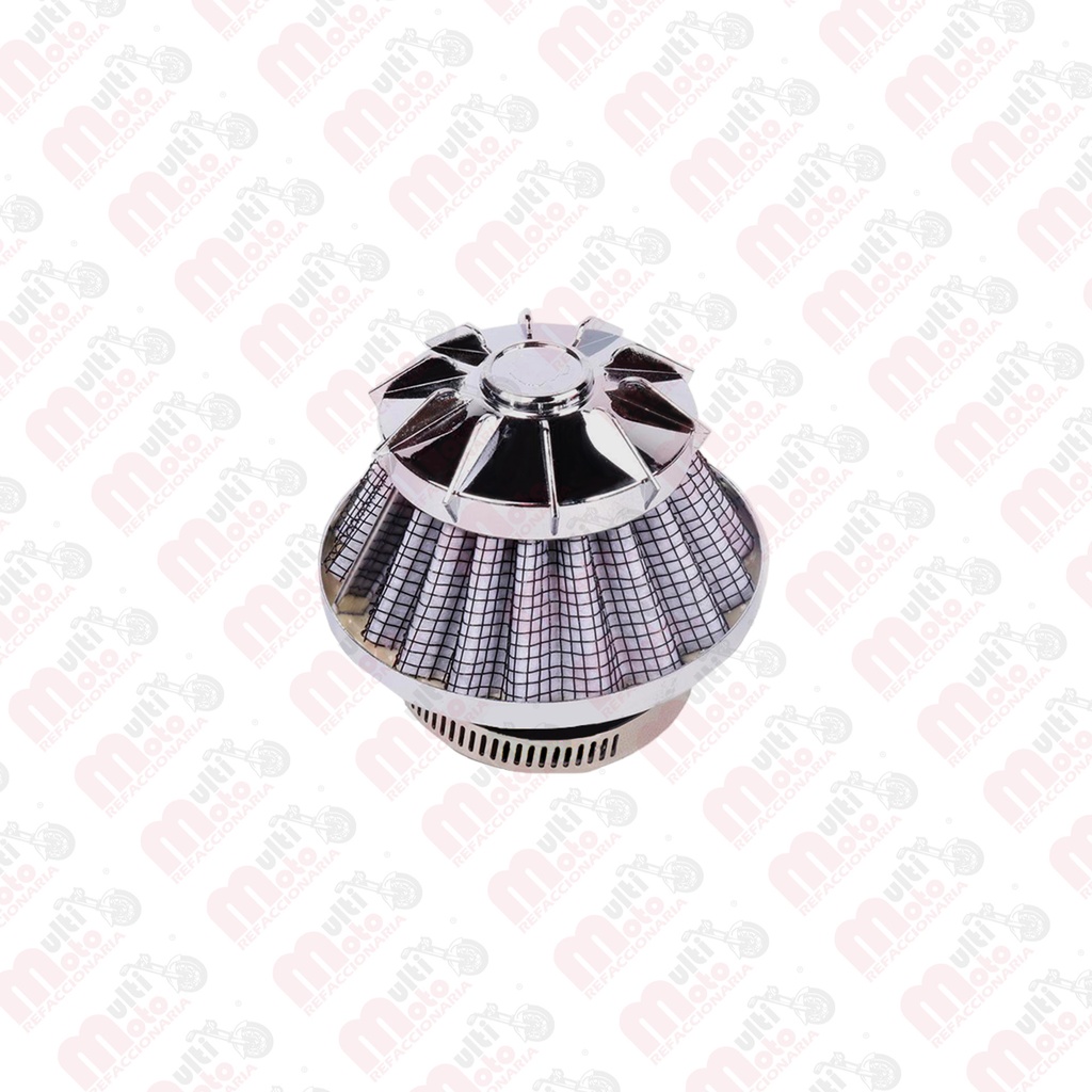 Filtro Aire de Alto Flujo 35MM/48MM Plata