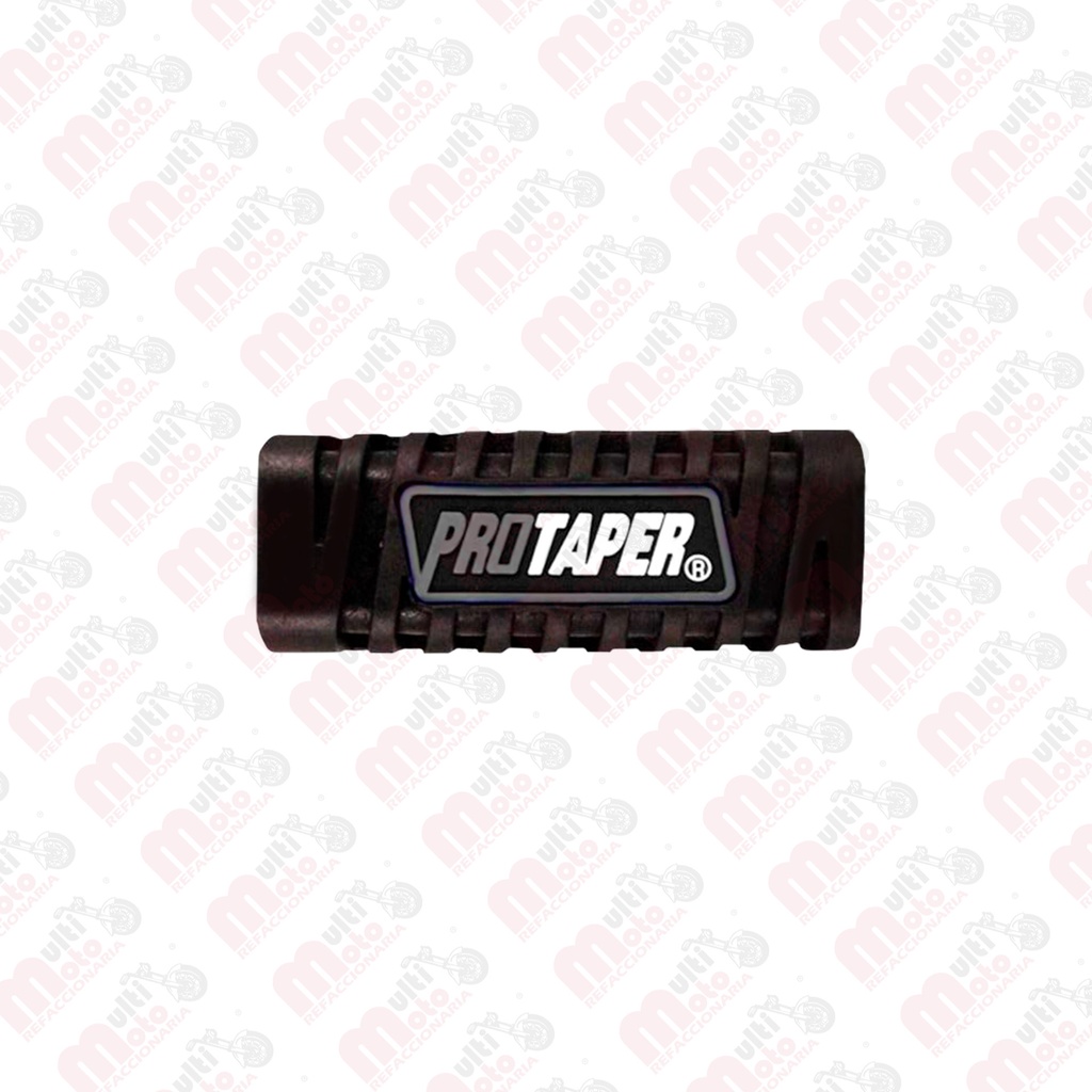 goma de posapie Negro/gris