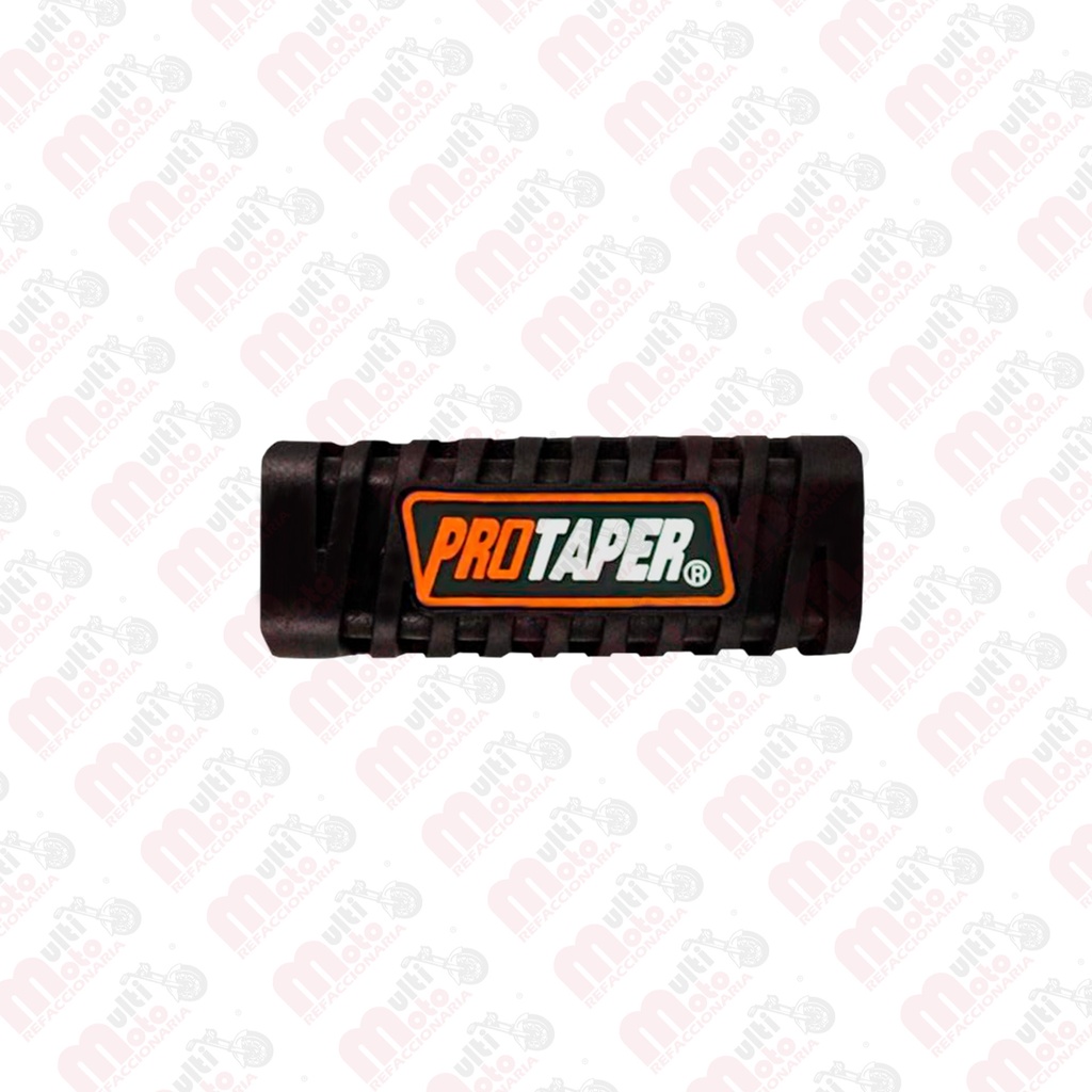 goma de posapie Negro/naranja