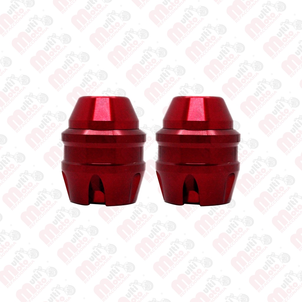 Slider Rueda 1507 Aluminio rojo