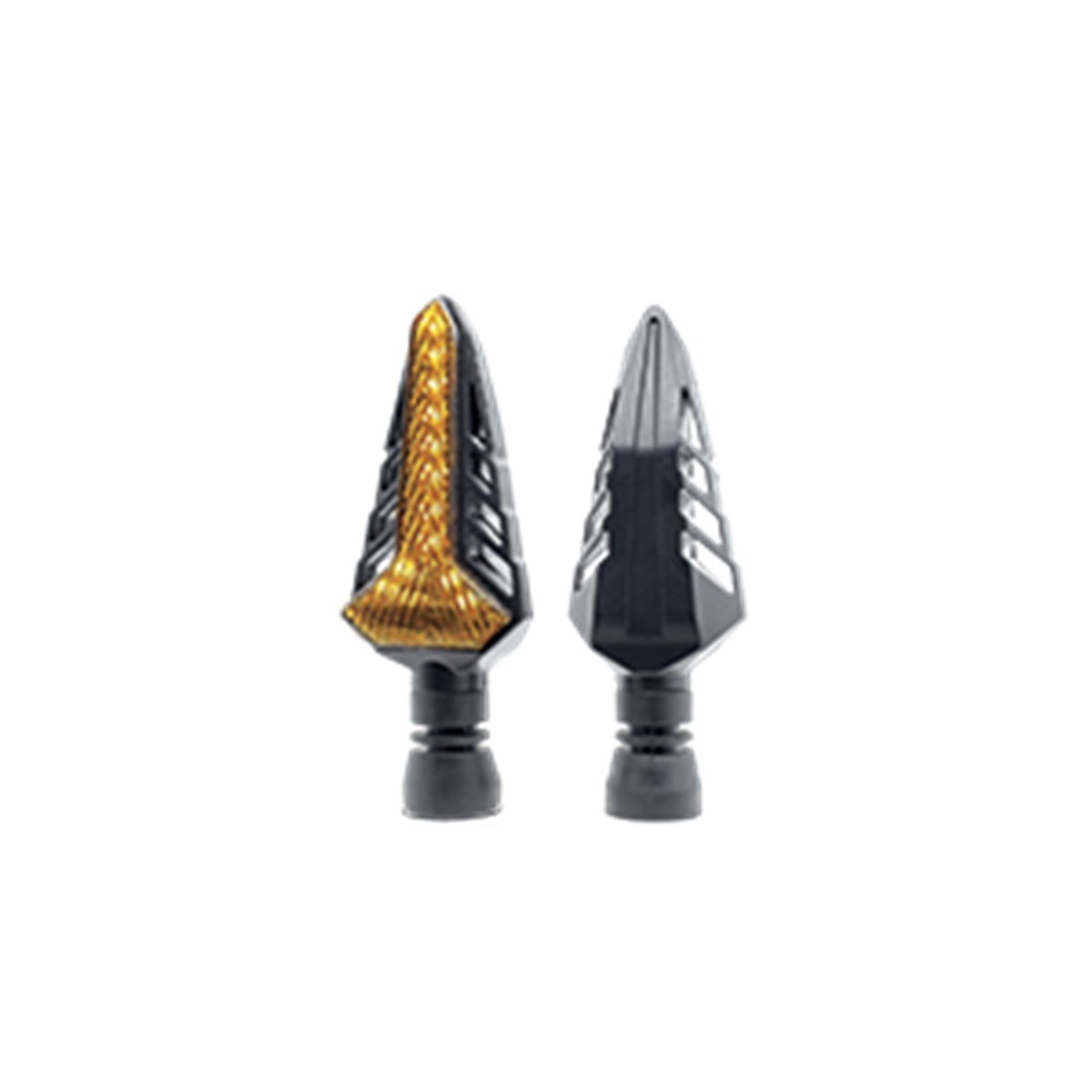  DIRECCIONAL LED SECUENCIAL TIPO PINO UNIVERSAL (AMARILLO)