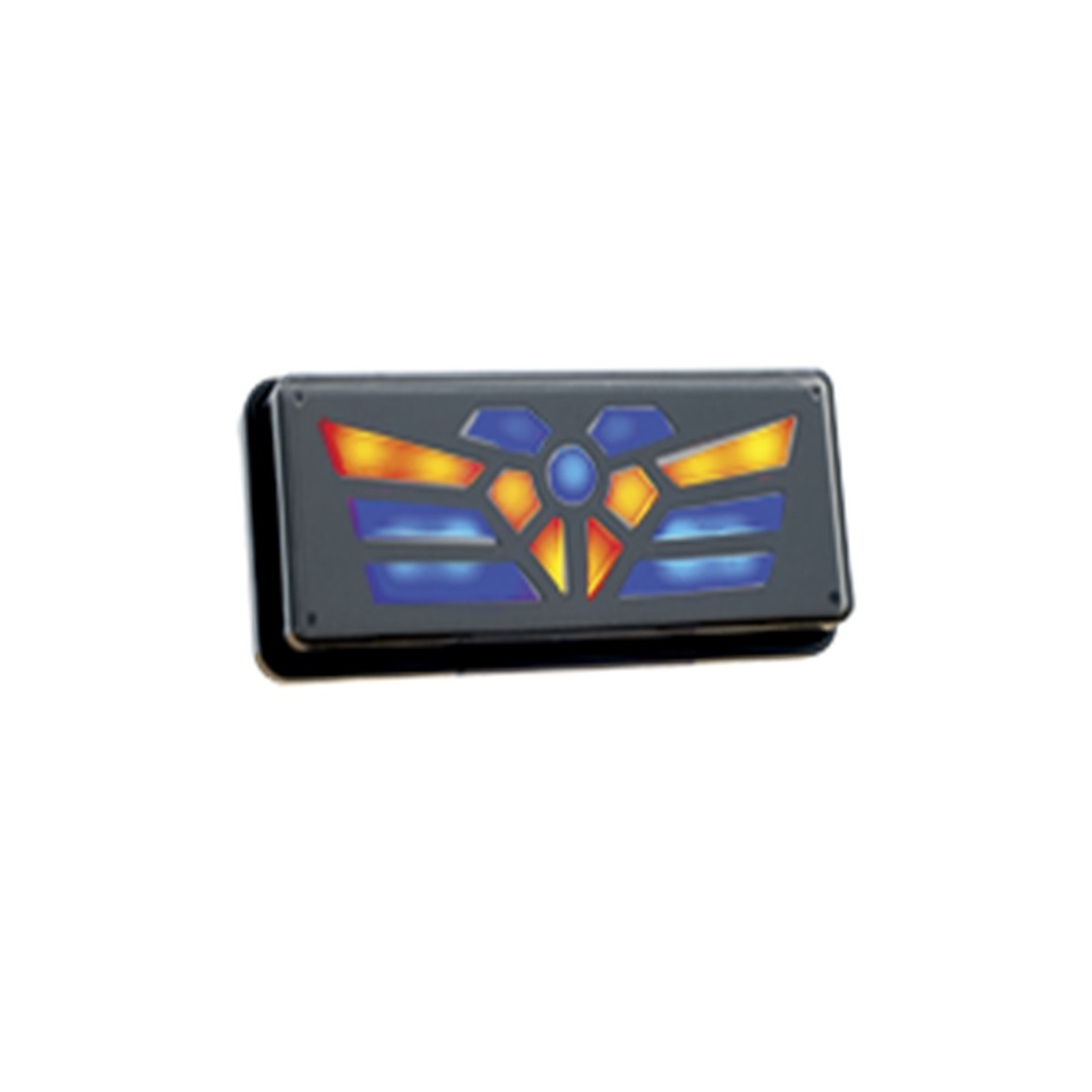 CALAVERA LED DECORATIVA AMAR-AZUL