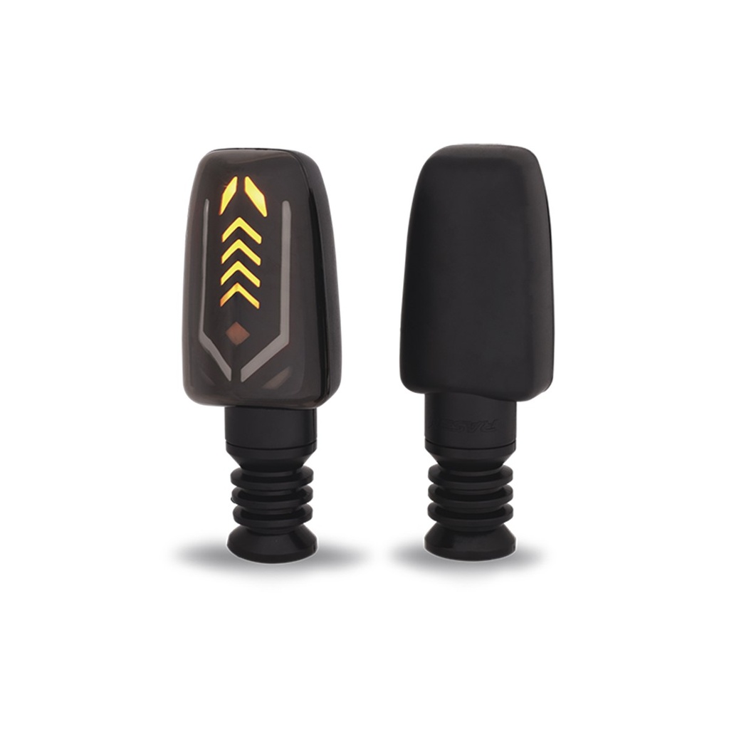 DIRECCIONAL LED SECUENCIAL TIPO DEPORTIVA  UNIVERSAL (AMARILLO-BLANCO)