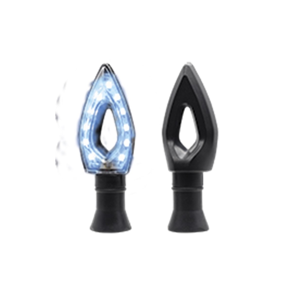 DIRECCIONAL LED TIPO FLECHA AZUL UNIVERSAL