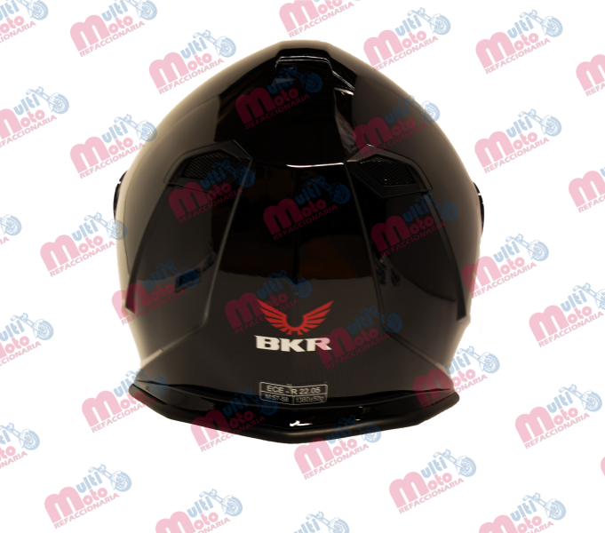 CASCO BKR ELITE NEGRO  M CERRADO