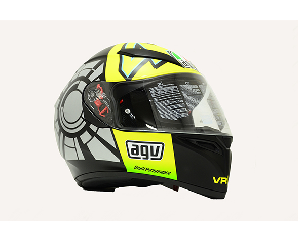 CASCO CERRADO AGV K-3 SV E2205 TOP-WINTER TEST 2012 L NGO/GRS/AMA PINLOCK